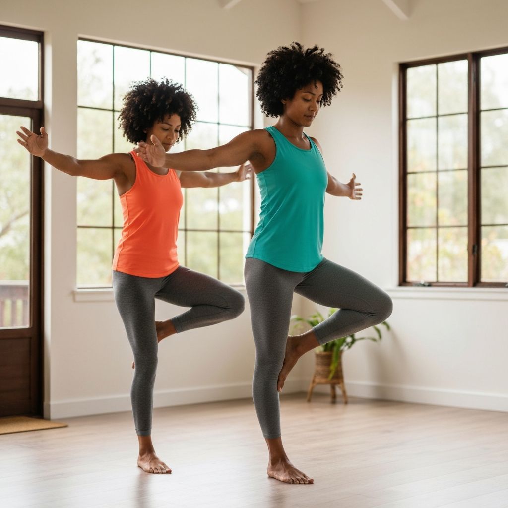 Balance and stability exercises